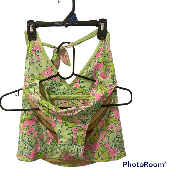 Lilly Pulitzer Other - Lilly Pulitzer 2 piece Halter Tankini Set